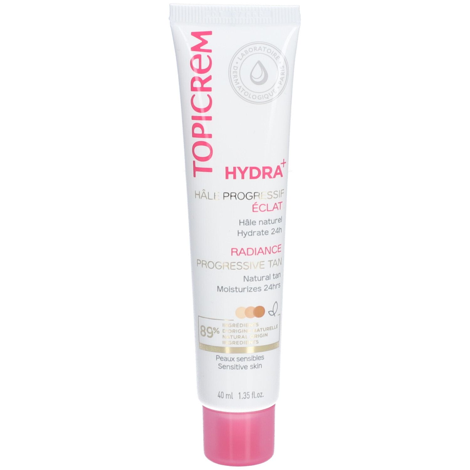 TOPICREM HYDRA+ Radiance Progressive Tan Getönte Tagespflege