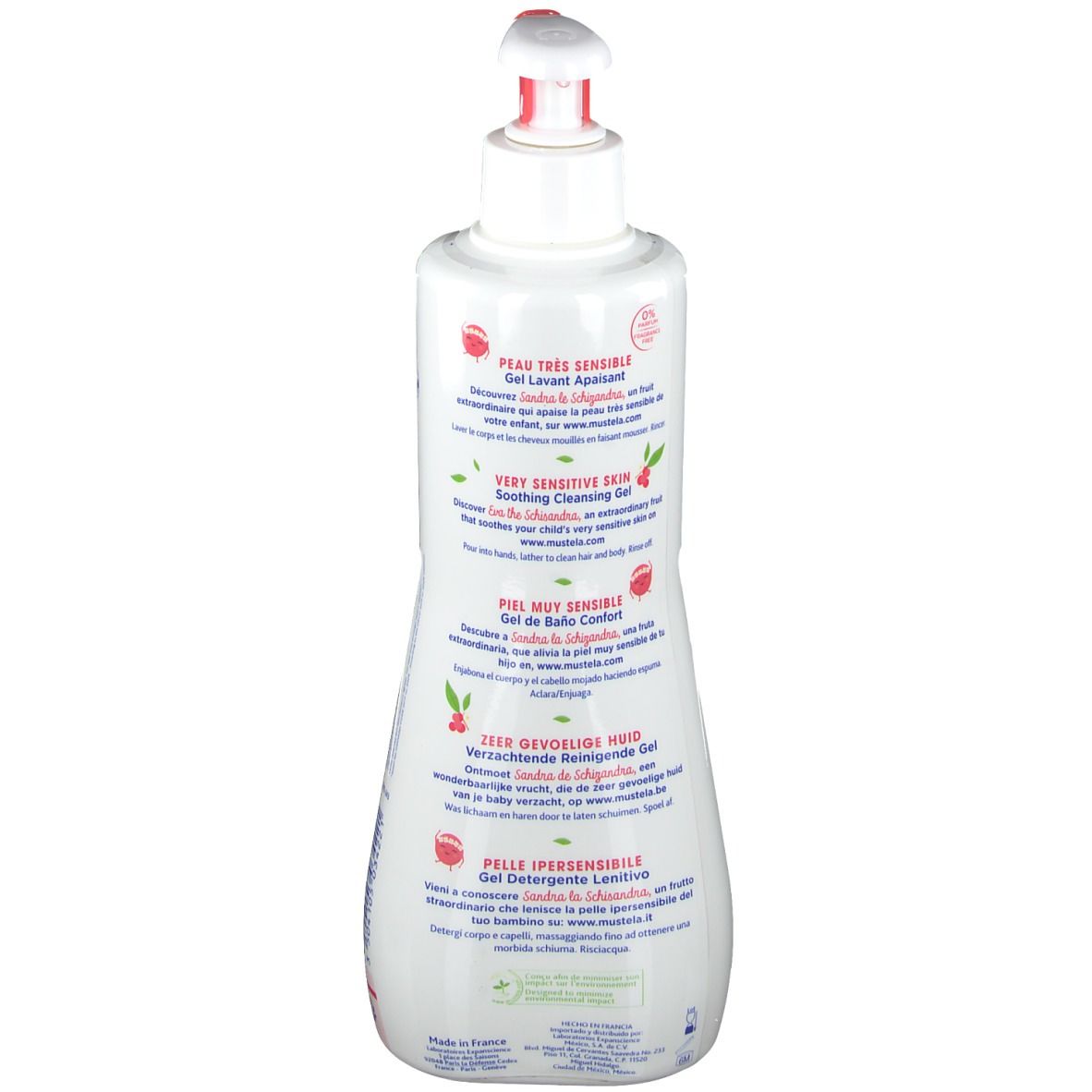 mustela® Beruhigendes Waschgel mit Schisandra Bio