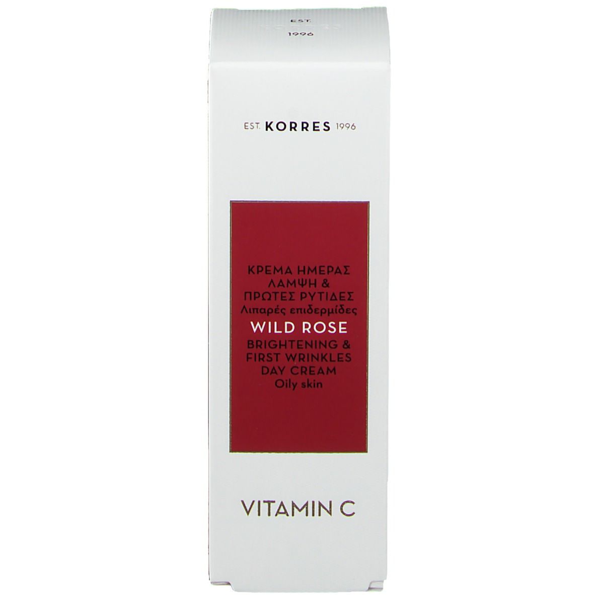 Korres Wild Rose Tagespflege für fettige Haut