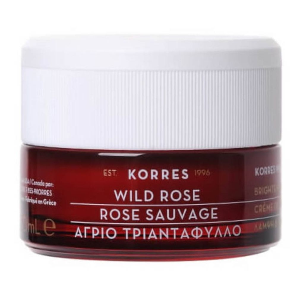 Korres Rose Sauvage Soin facial de nuit éclat & Prémières rides réparateur avancé