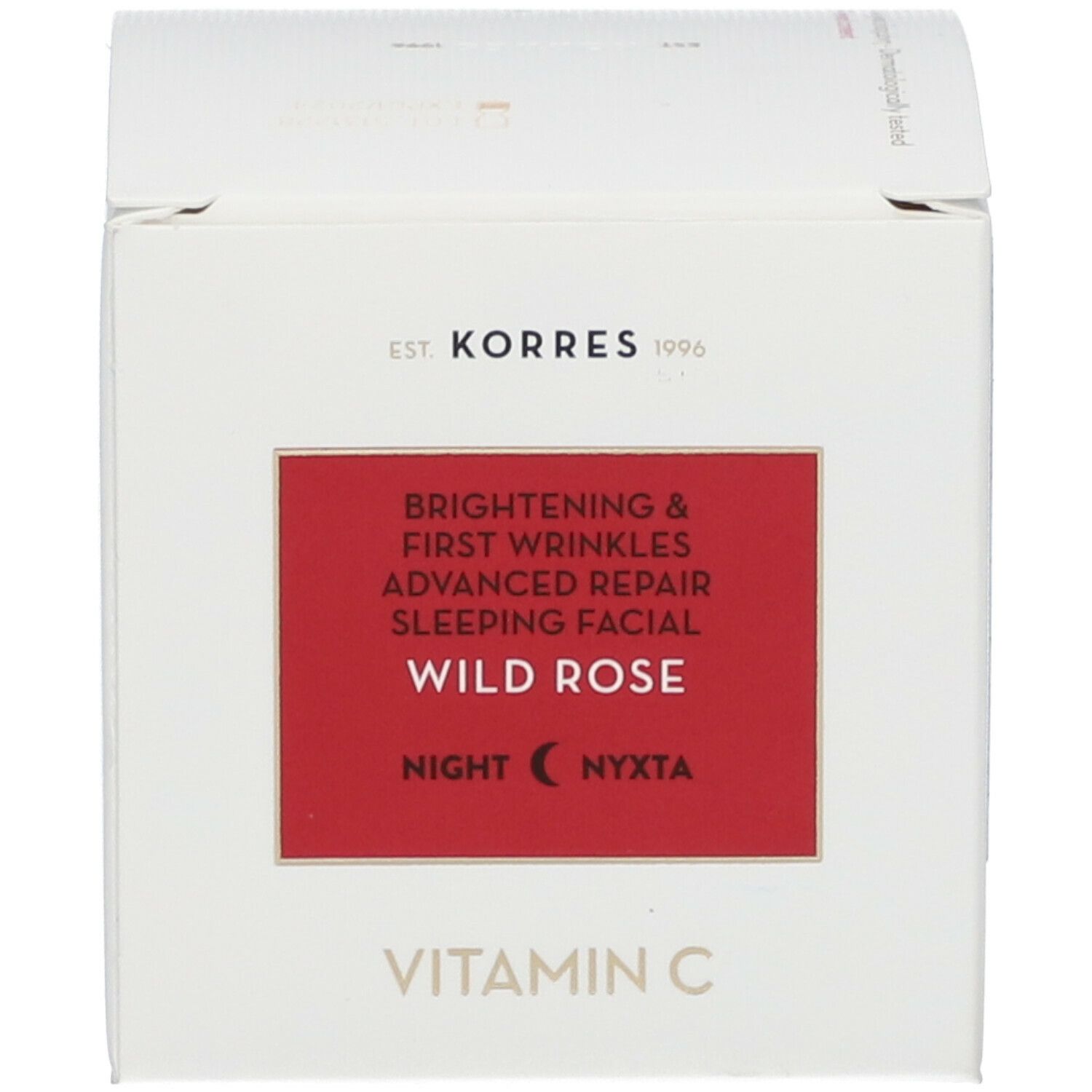 Korres Rose Sauvage Soin facial de nuit éclat & Prémières rides réparateur avancé