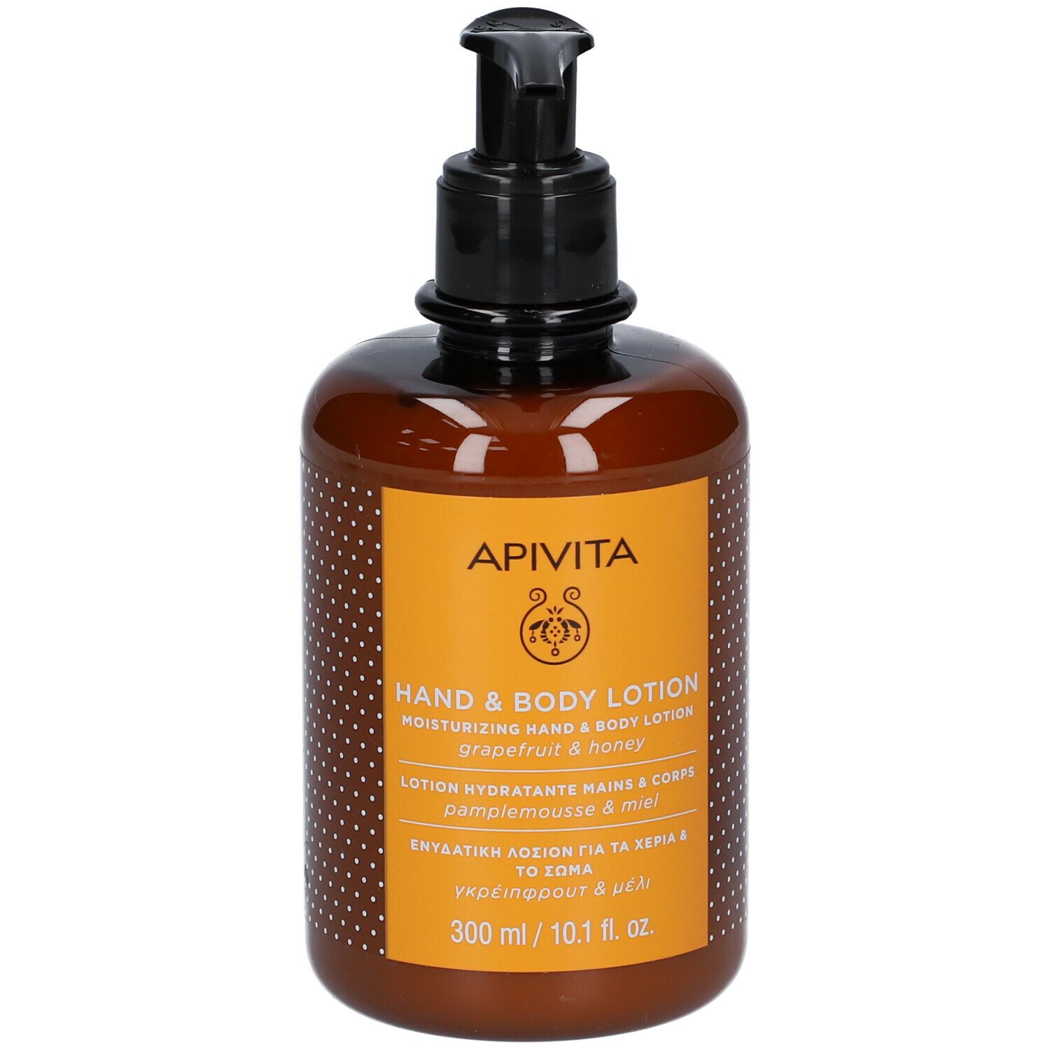 APIVITA Feuchtigkeitsspendende Hand- und Körperlotion Grapefruit & Honig