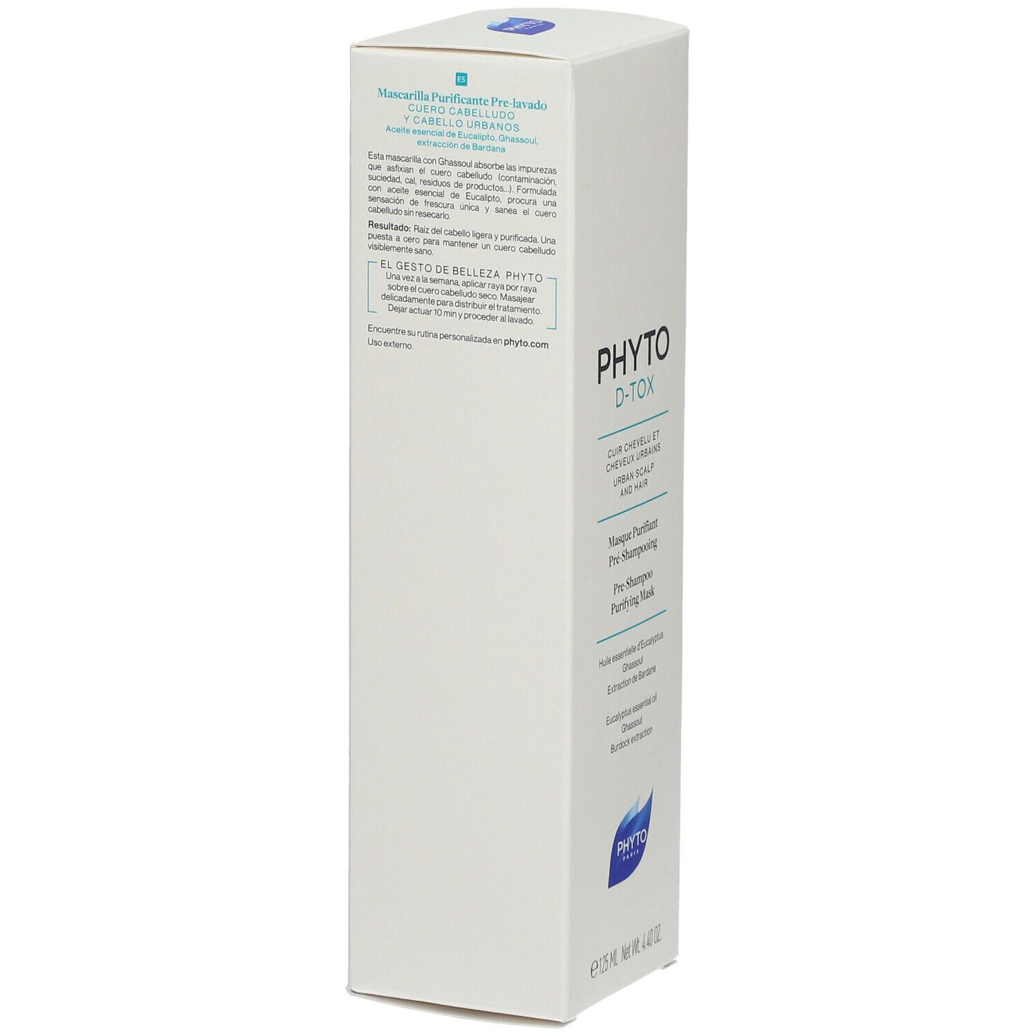 PHYTODETOX Reinigungsmaske vor dem Shampoo