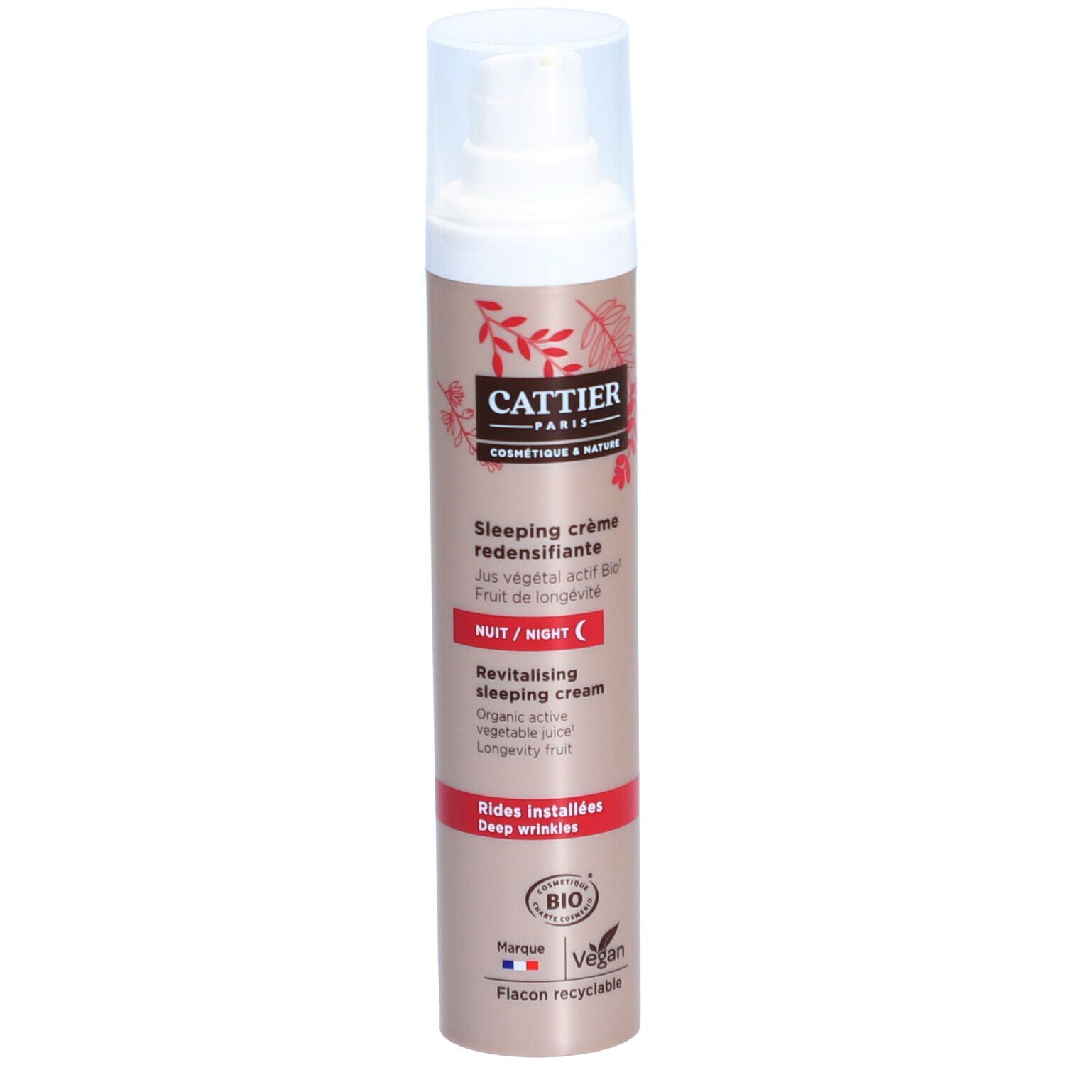 Cattier® Crème de nuit redensifiante