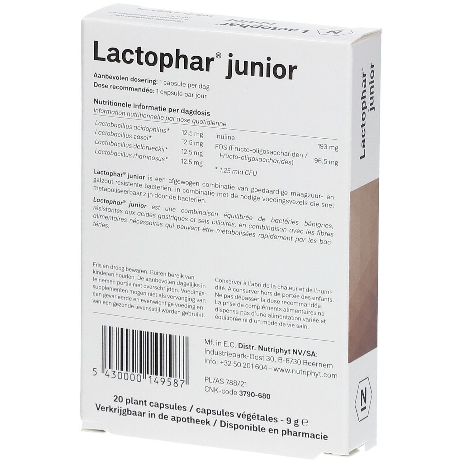 Lactophar® junior