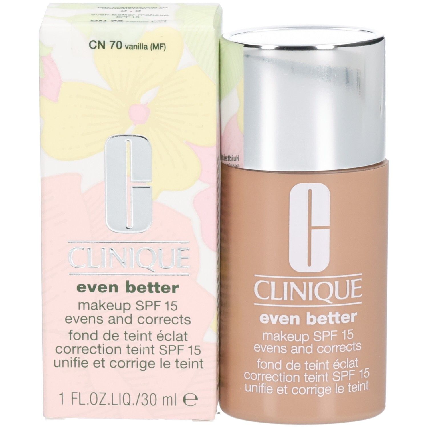 Clinique Even Better Make-up SPF 15, Farbton CN 70 Vanilla, 30 ml.
