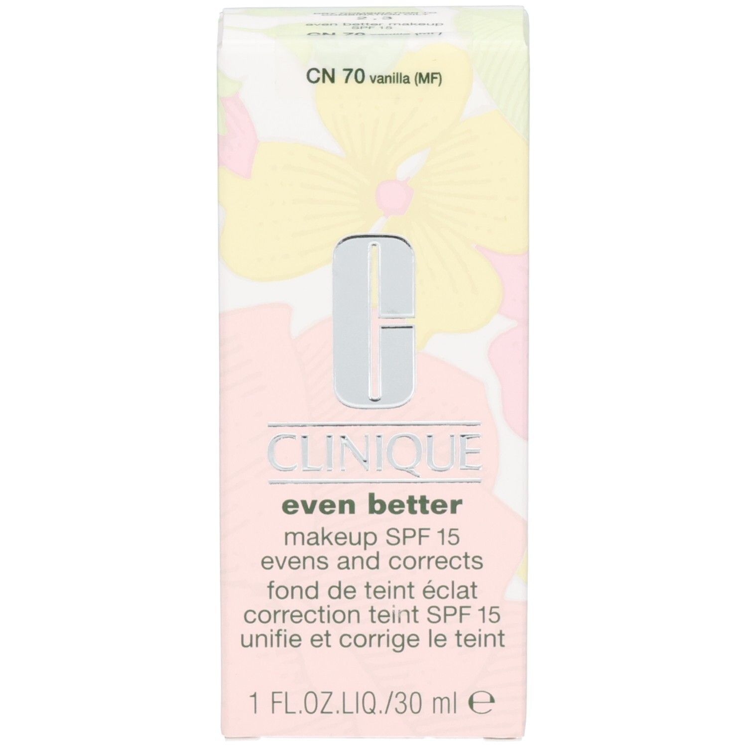 Clinique Even Better Makeup SPF 15, Farbton CN 70 Vanilla. 30 ml.