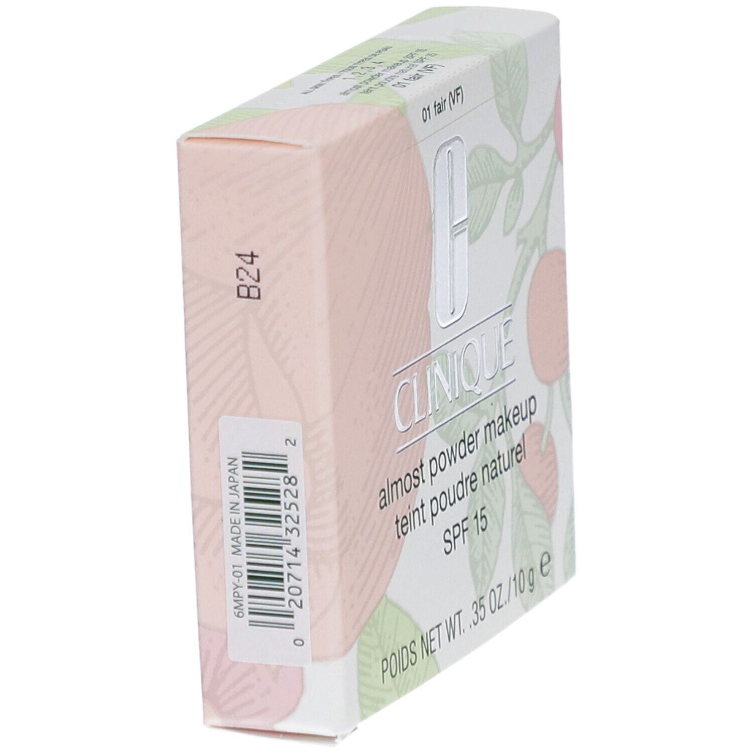 Clinique Fast Puder-Makeup SPF 15 - FAIR
