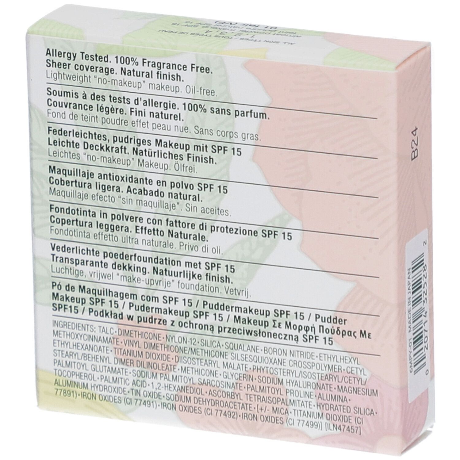 Clinique Fast Puder-Makeup SPF 15 - FAIR