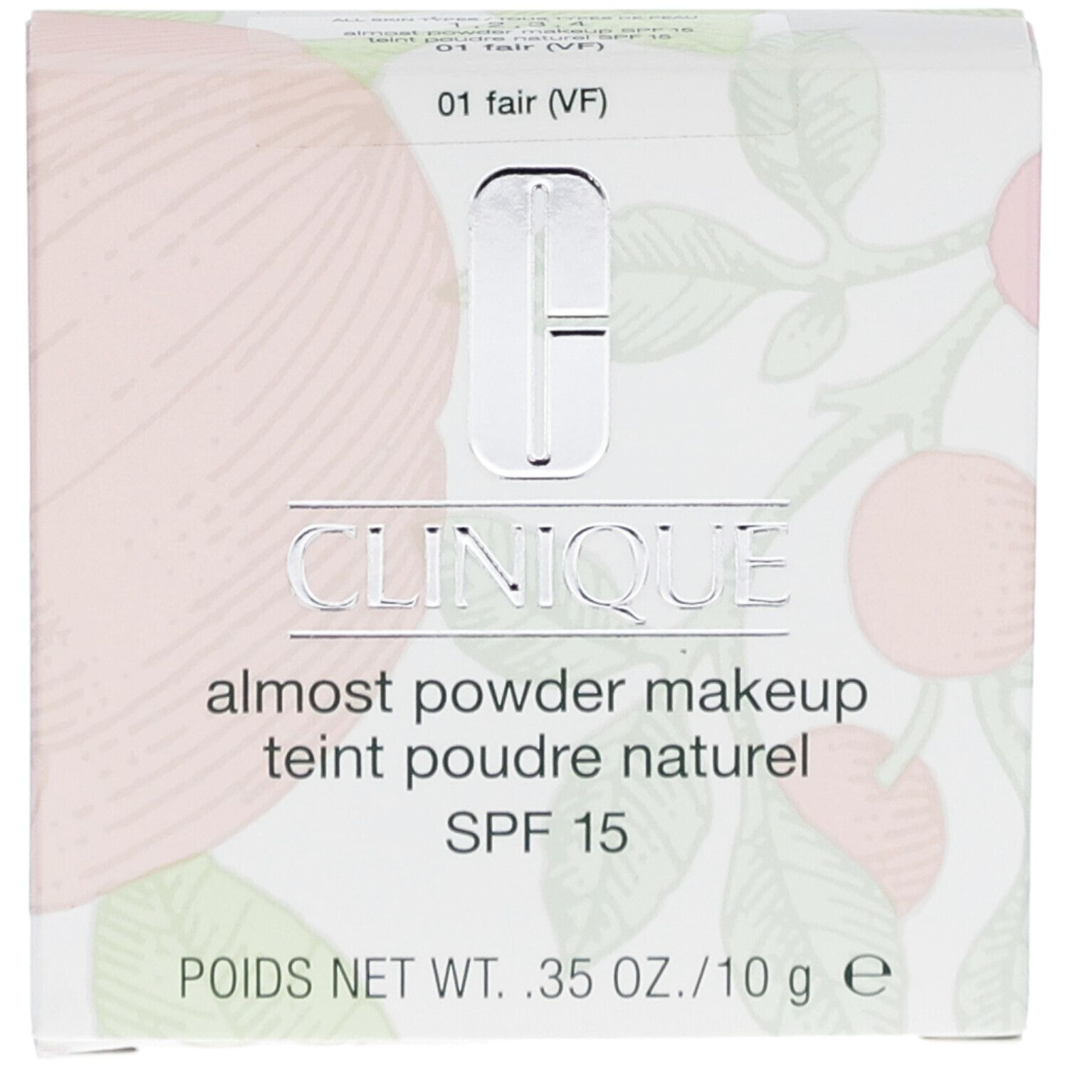 Clinique Fast Puder-Makeup SPF 15 - FAIR