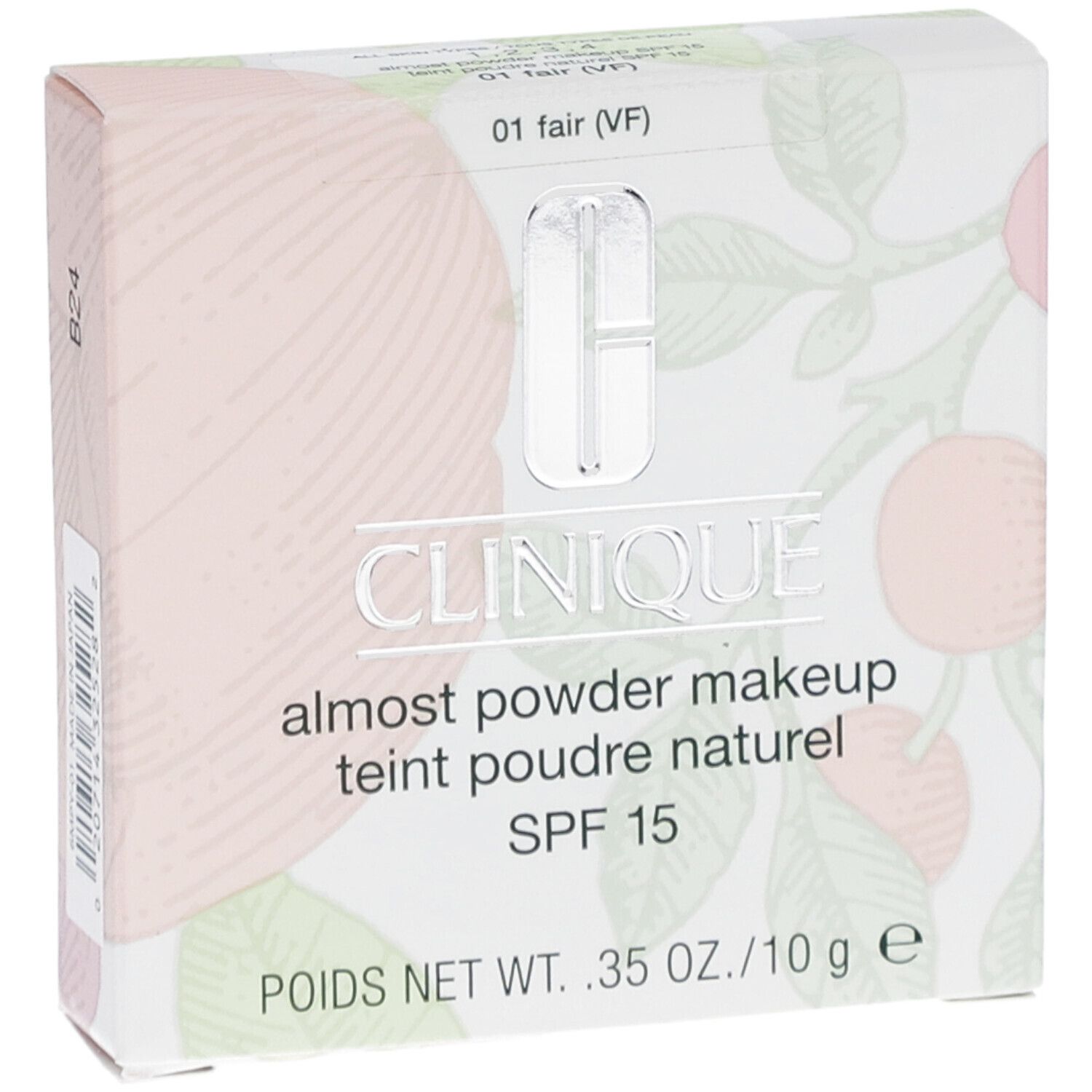 Clinique Fast Puder-Makeup SPF 15 - FAIR