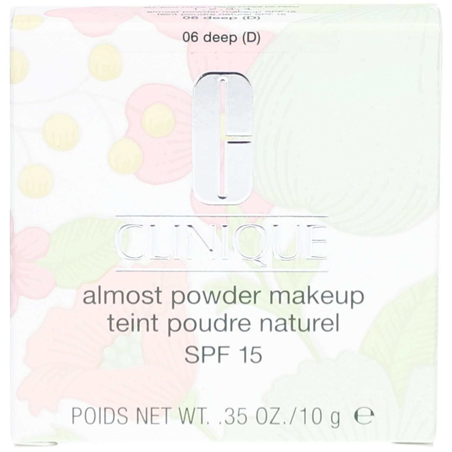 Clinique Fast Puder-Makeup SPF 15 - DEEP