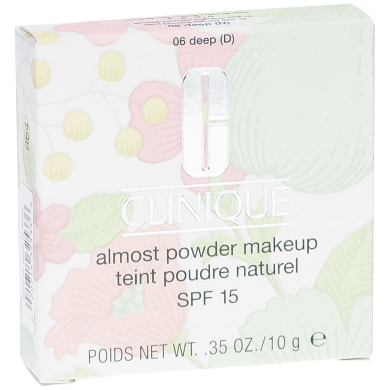 Clinique Fast Puder-Makeup SPF 15 - DEEP