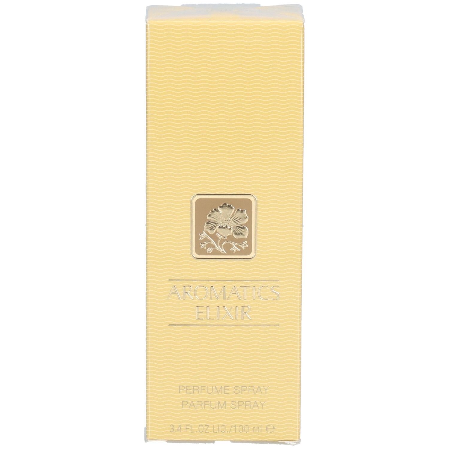 Clinique Aromatics Elixir Parfum Spray 100 ml, face avant.