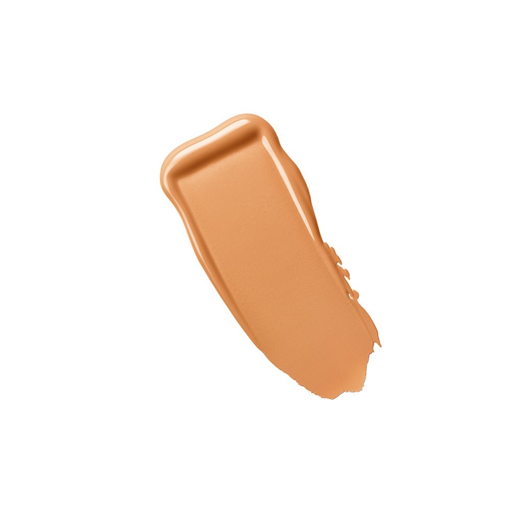 Échantillon de Clinique Even Better Makeup SPF 15. Teinte beige sur fond blanc. Texture et nuance visibles.