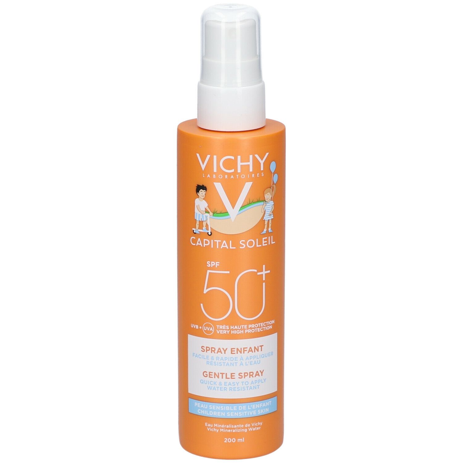 VICHY Idéal Soleil LSF 50+ UVB+UVA Sonnenspray Kinder