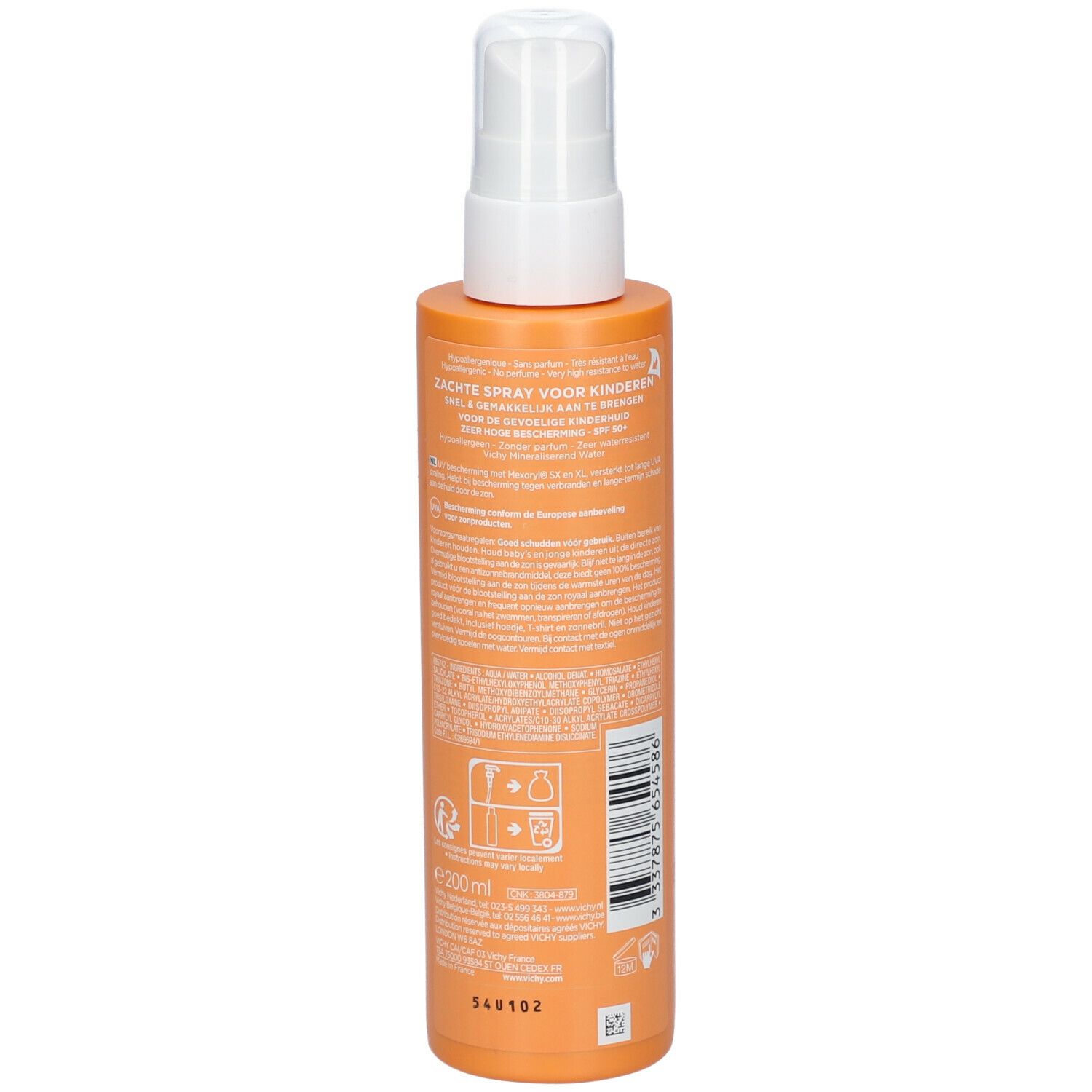 VICHY Idéal Soleil LSF 50+ UVB+UVA Sonnenspray Kinder