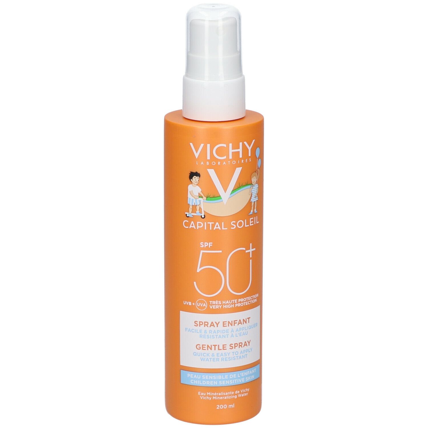 VICHY Idéal Soleil LSF 50+ UVB+UVA Sonnenspray Kinder