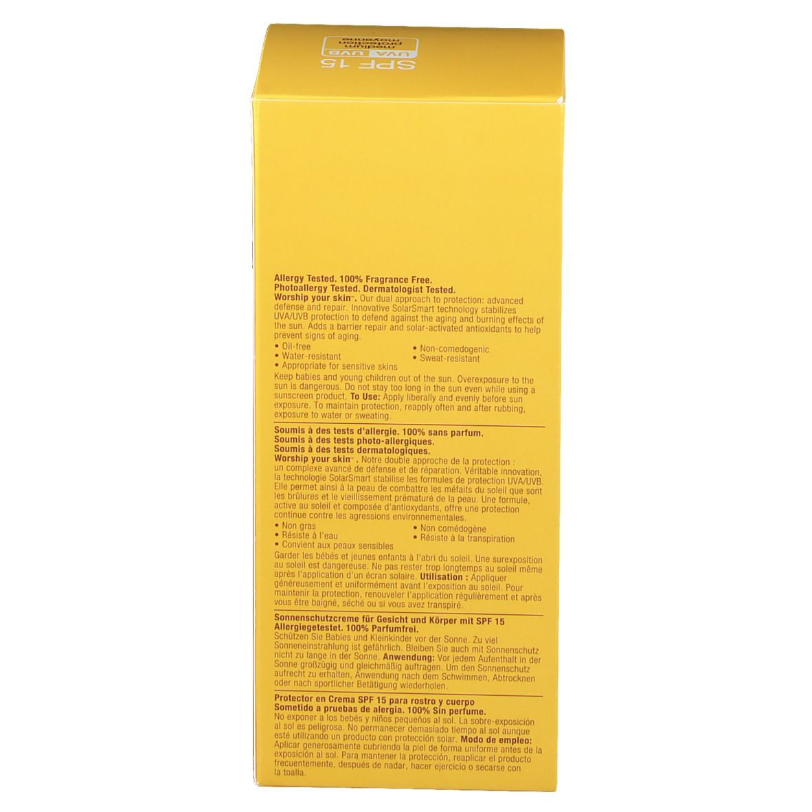 CLINIC Sun™ SPF 15 Gesichts- und Körpercreme