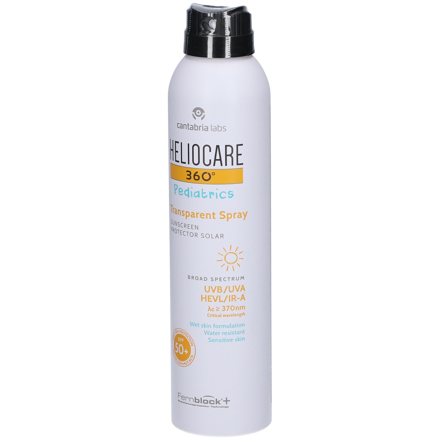 Heliocare 360° Pädiatrie Transparentes Spray SPF50+