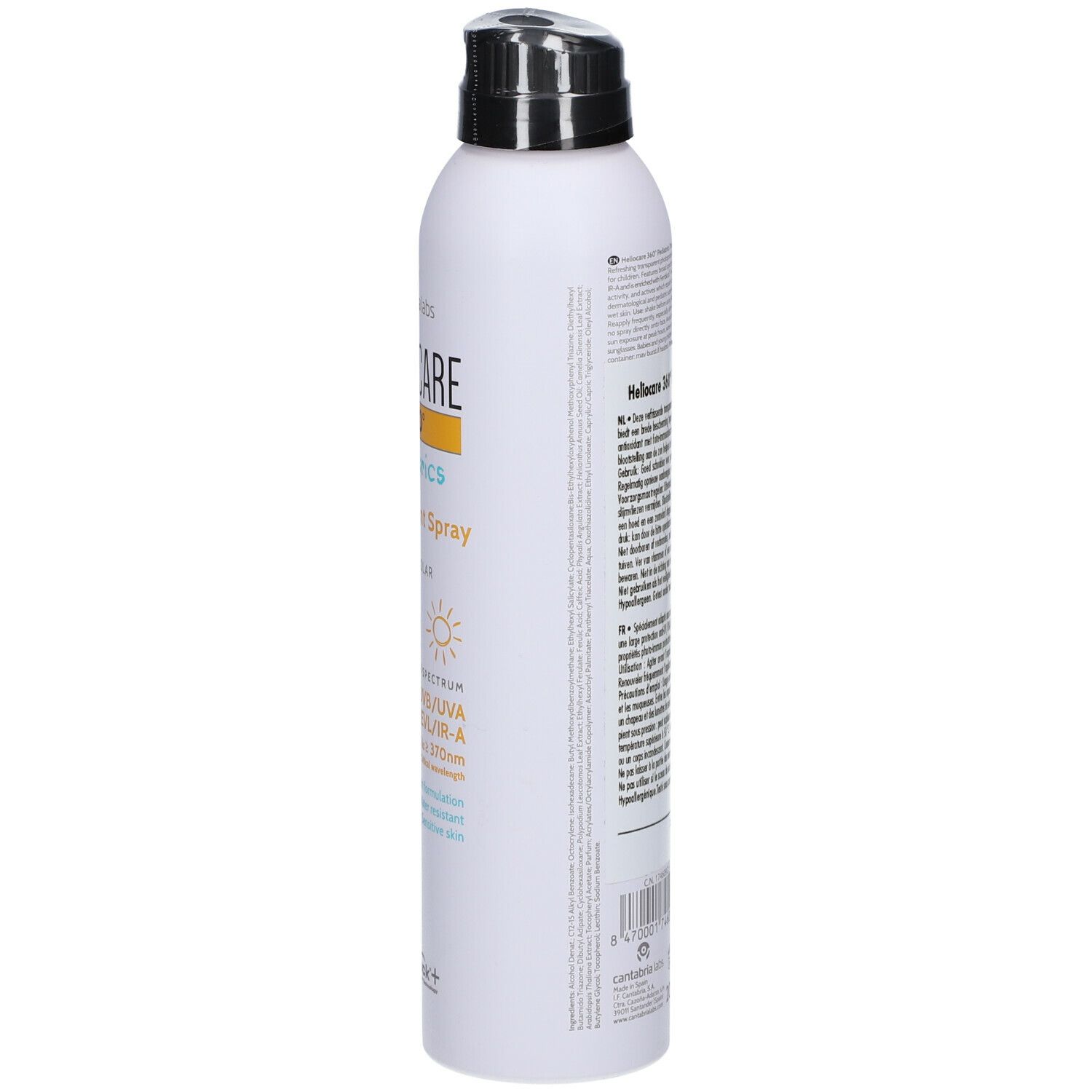 Heliocare 360° Pädiatrie Transparentes Spray SPF50+