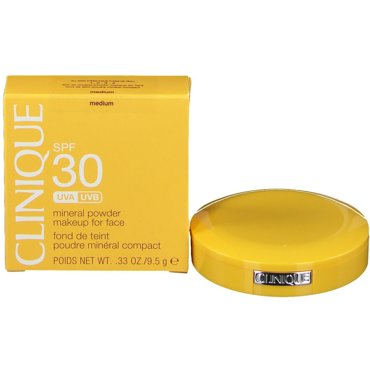 CLINIQUE Sun LSF 30 Foundation Mineralpuder Medium