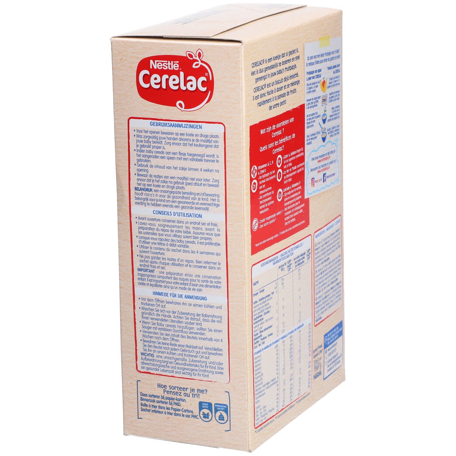 Nestle Cerelac® Keksmehl für Fruchtpudding