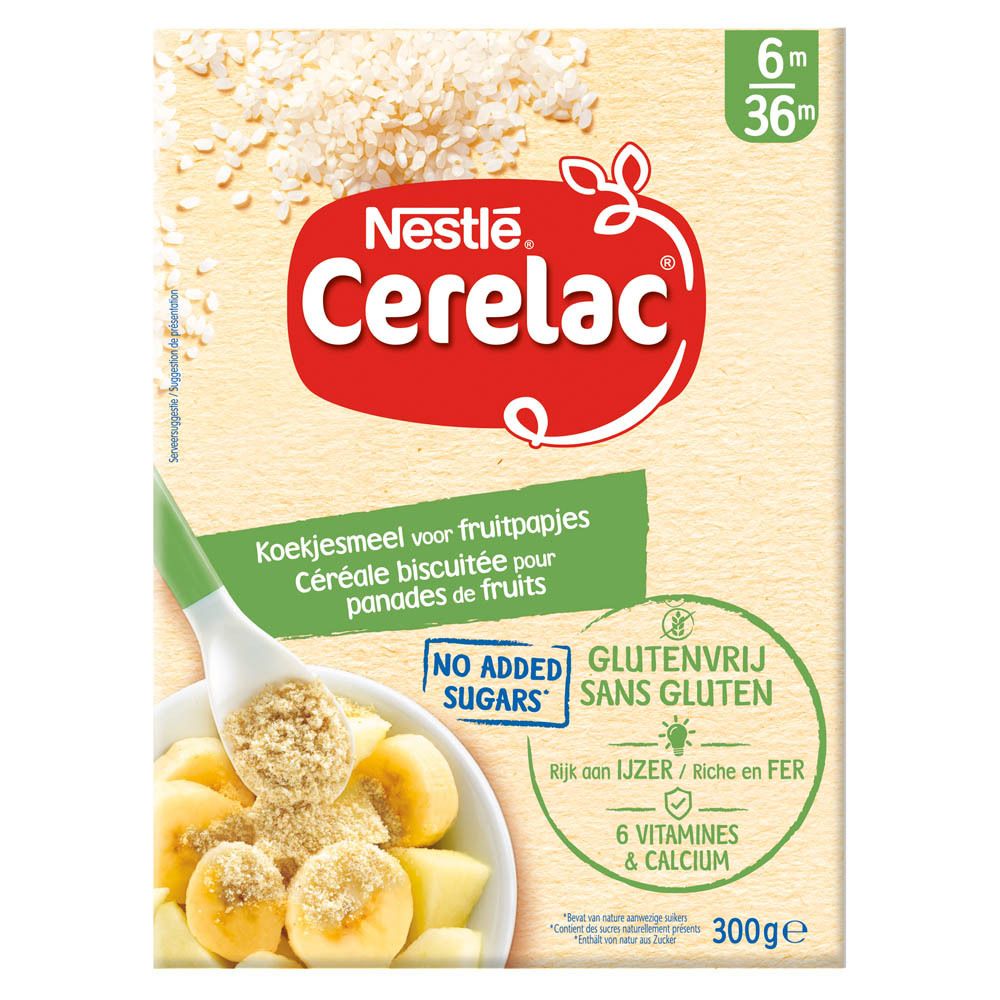 Nestlé® Cerelac® Céréale Biscuitée Dès 4/ 6 mois