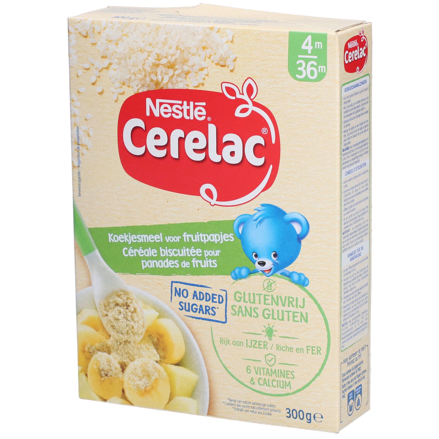 CERELAC® START Céréale Biscuitée pour la Panade Bébé 4/6 Mois 300g
