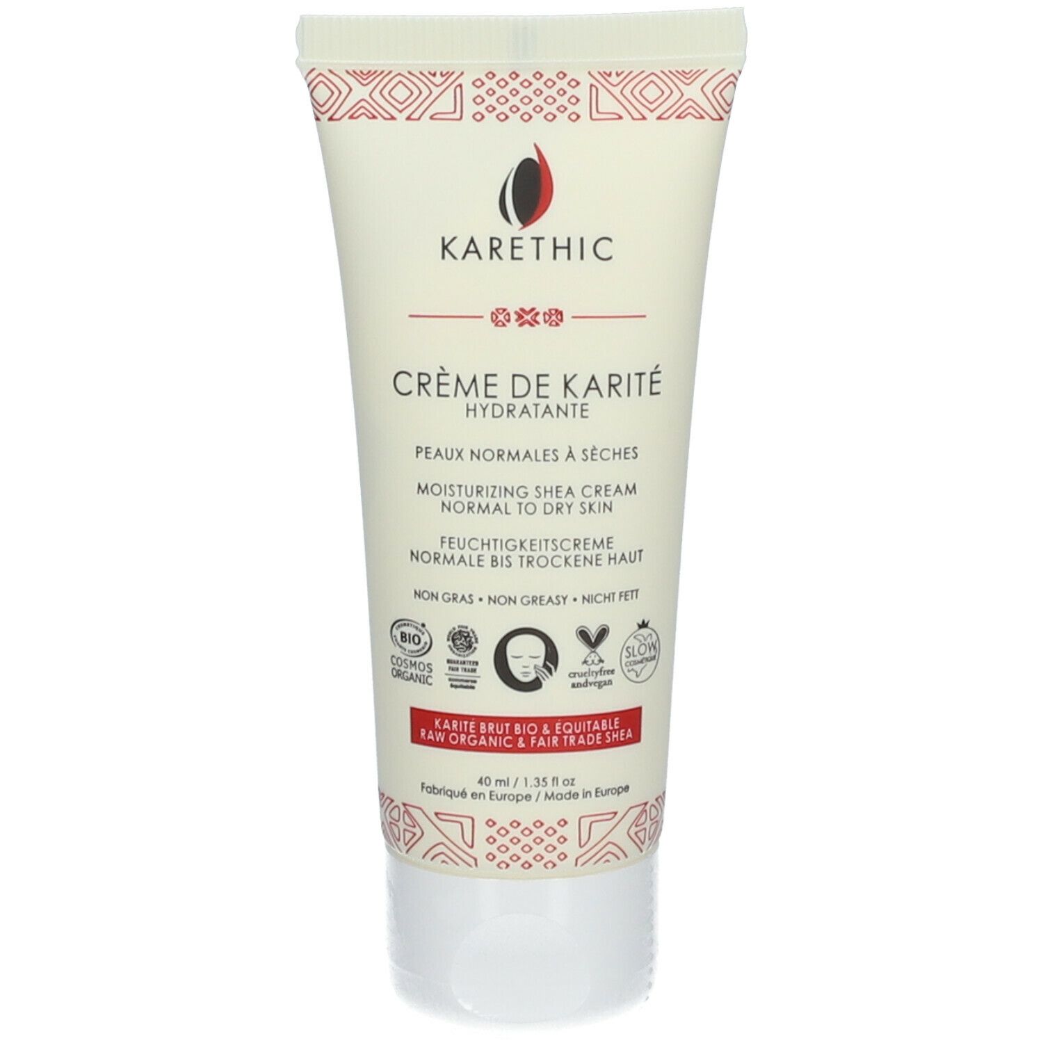 KARETHIC Crème de Karite Hydratante Bio