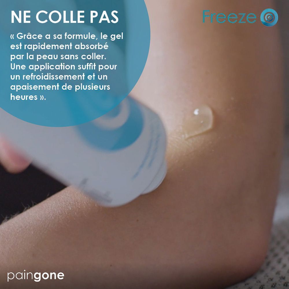 Paingone Freeze Gel rafraîchissant et apaisant