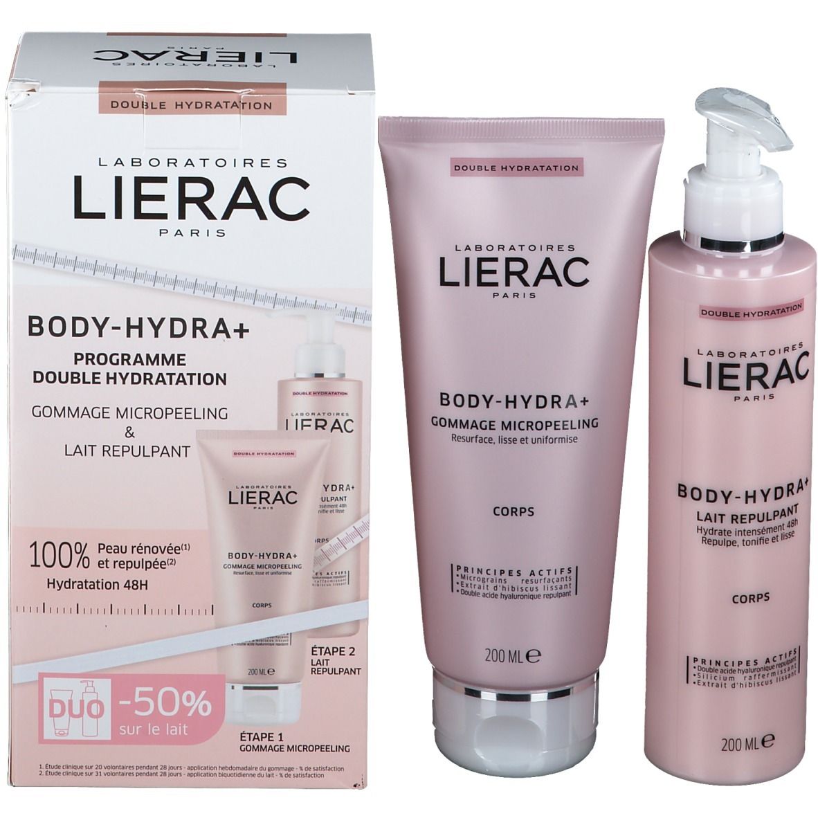 LIERAC Body-Hydra+ Doppelhydratationsprogramm für den Körper