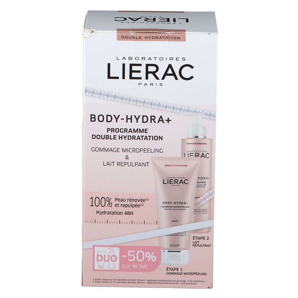 LIERAC Body-Hydra+ Doppelhydratationsprogramm für den Körper