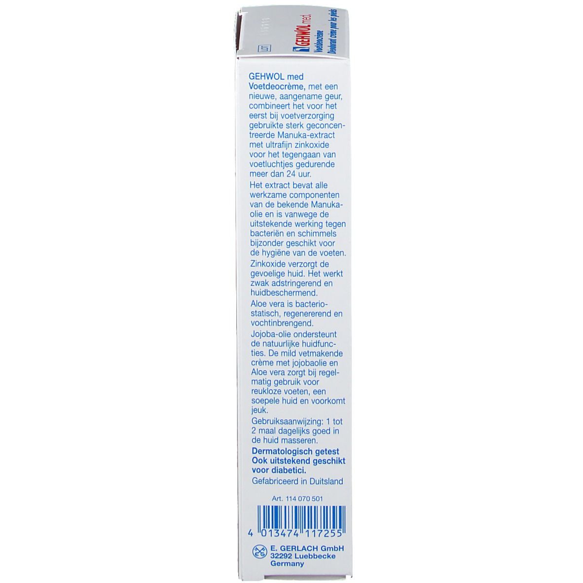 Gehwol med Deodorant Fußcreme