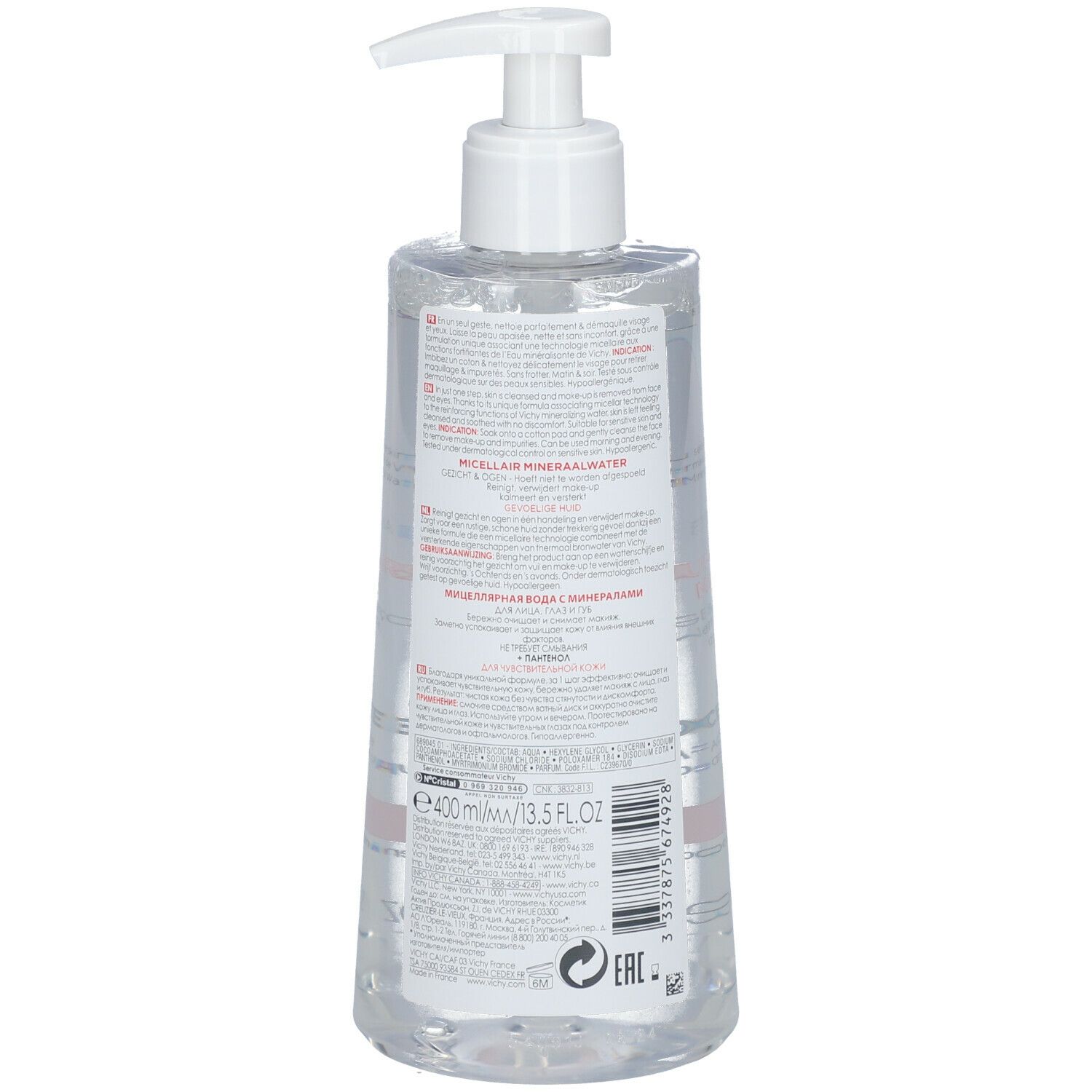 Vichy Pureté Thermale Mizellenwasser