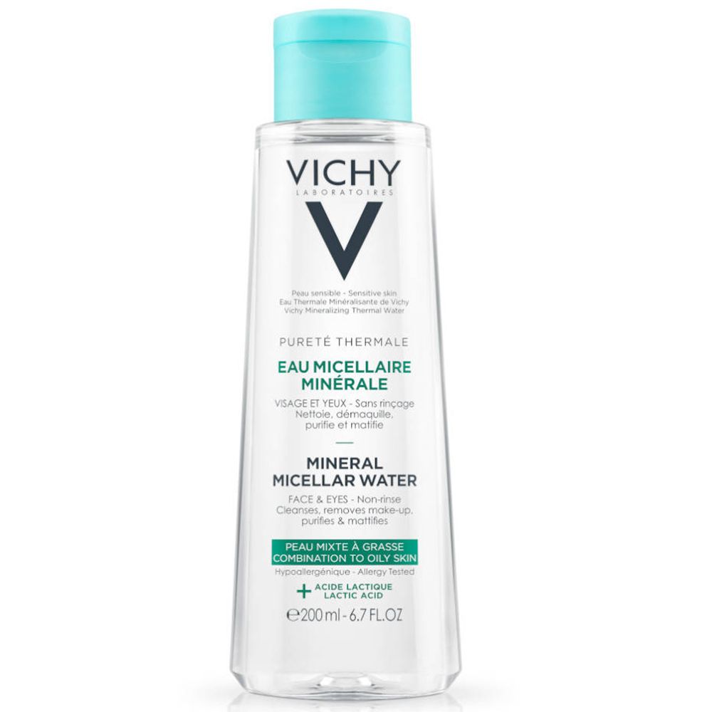 VICHY Pureté Thermale Eau Micellaire Minérale Peau grasse à mixte