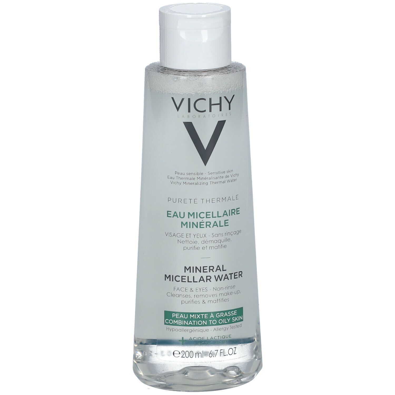 VICHY Pureté Thermale Eau Micellaire Minérale Peau grasse à mixte