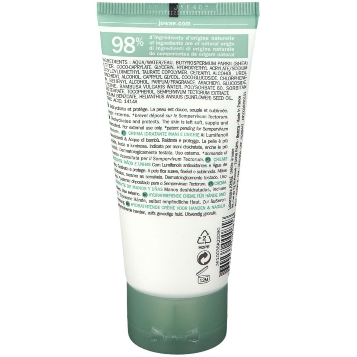 JOAWÉ Crème hydratante mains et ongles