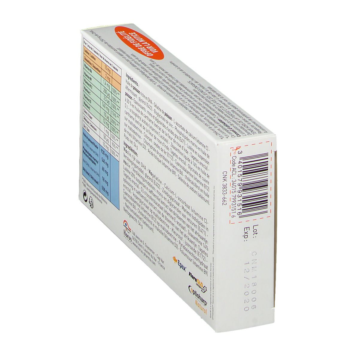 Horus Pharma NaturOphta macula