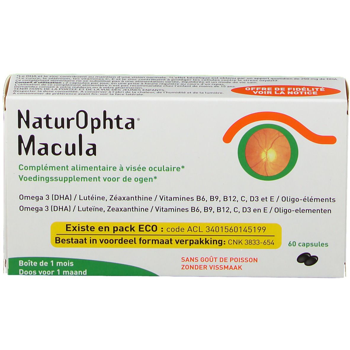 Horus Pharma NaturOphta macula