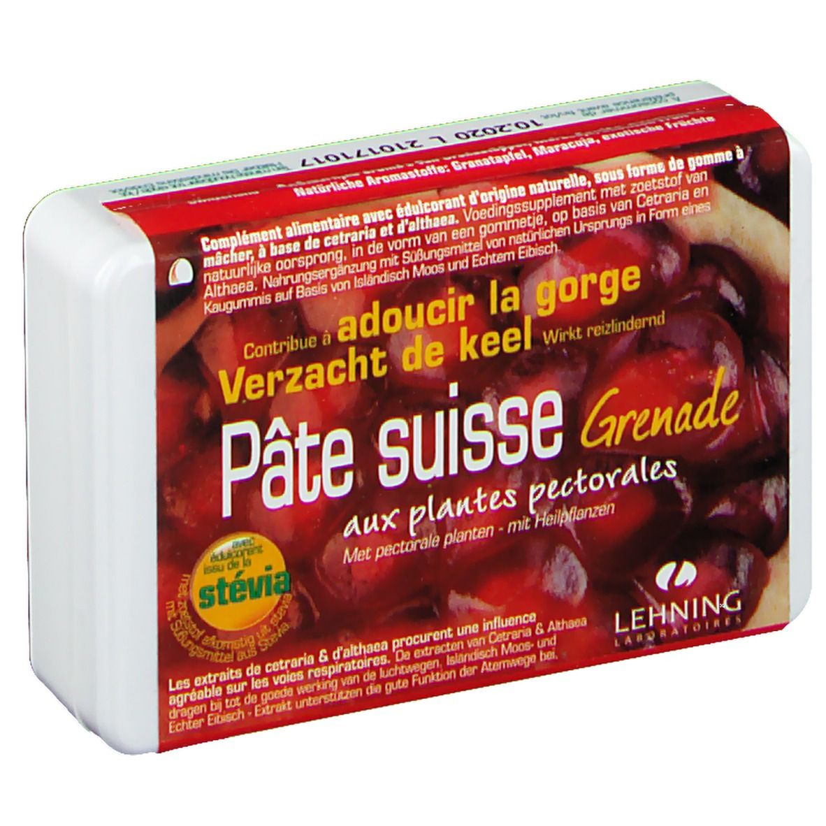LEHNING LABORATOIRES Pâte Suisse Husten Luschtabletten