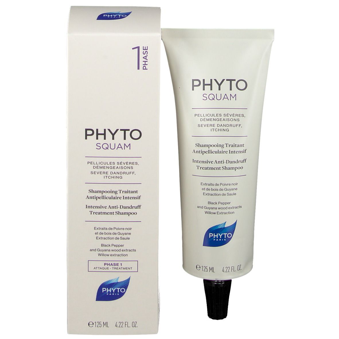 PHYTO PHYTOSQUAM Shampooing Antipelliculaire Intensif