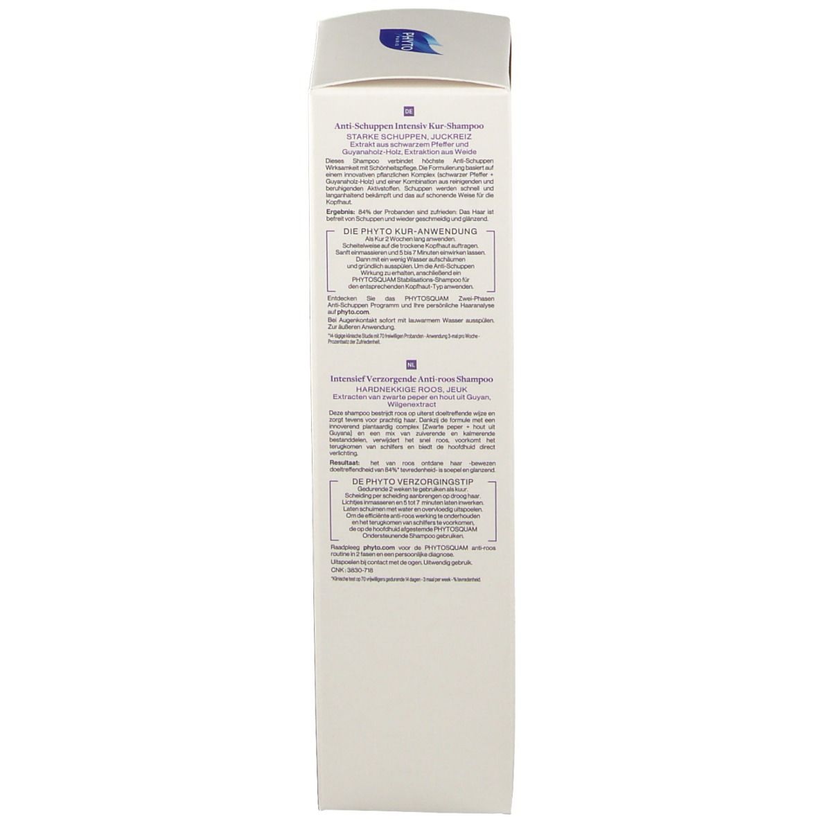 PHYTO PHYTOSQUAM Shampooing Antipelliculaire Intensif