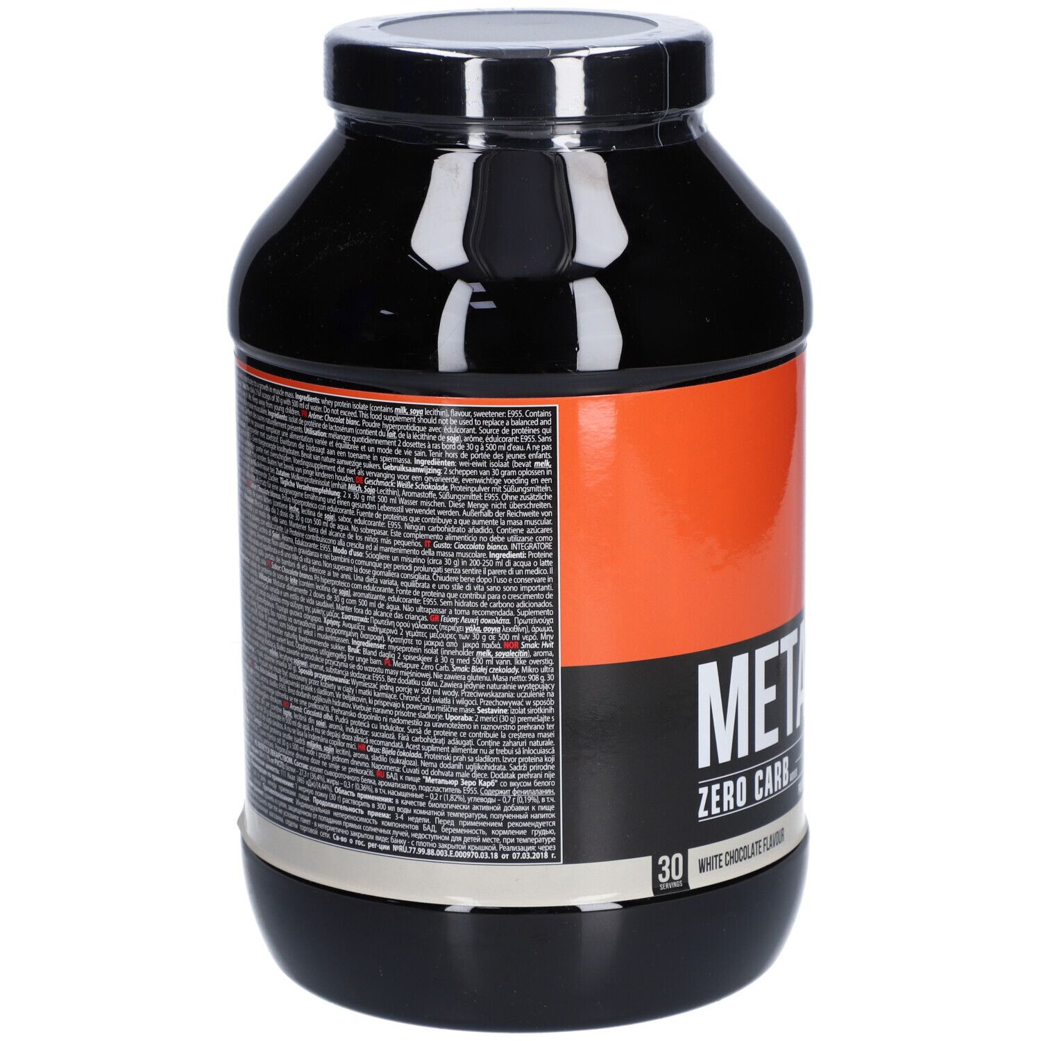 QNT METAPURE WHEY PROTEIN ISOLATE WEISSE SCHOKOLADE