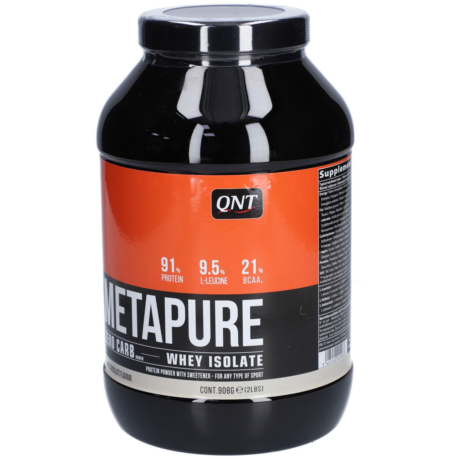 QNT METAPURE WHEY PROTEIN ISOLATE WEISSE SCHOKOLADE