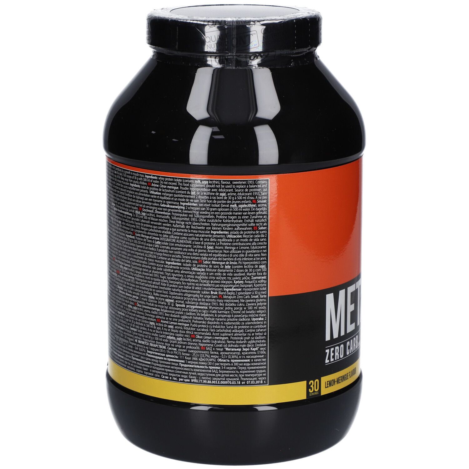 QNT METAPURE WHEY PROTEIN ISOLATE LEMON / MERINGUE