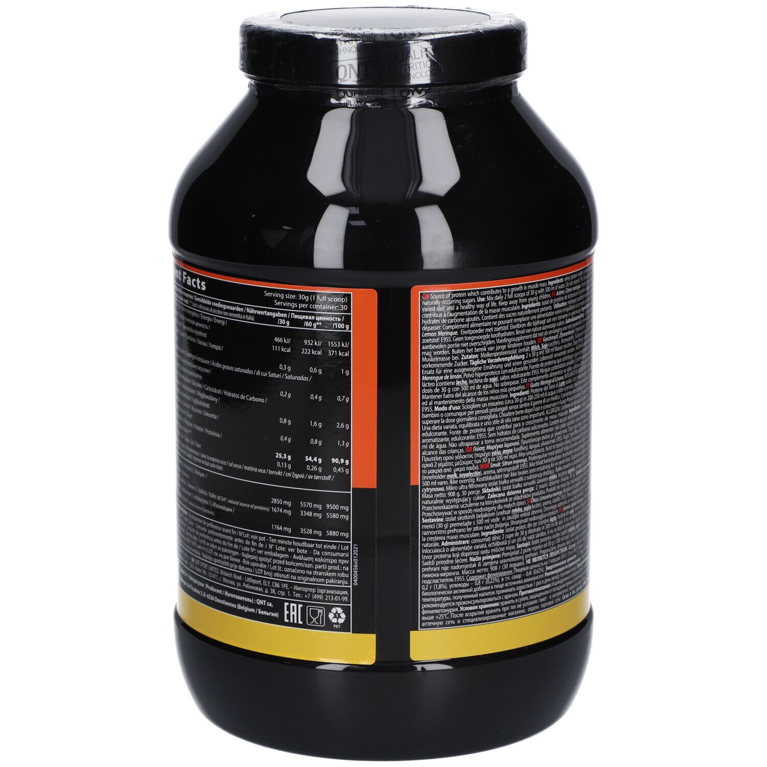 QNT METAPURE WHEY PROTEIN ISOLATE LEMON / MERINGUE