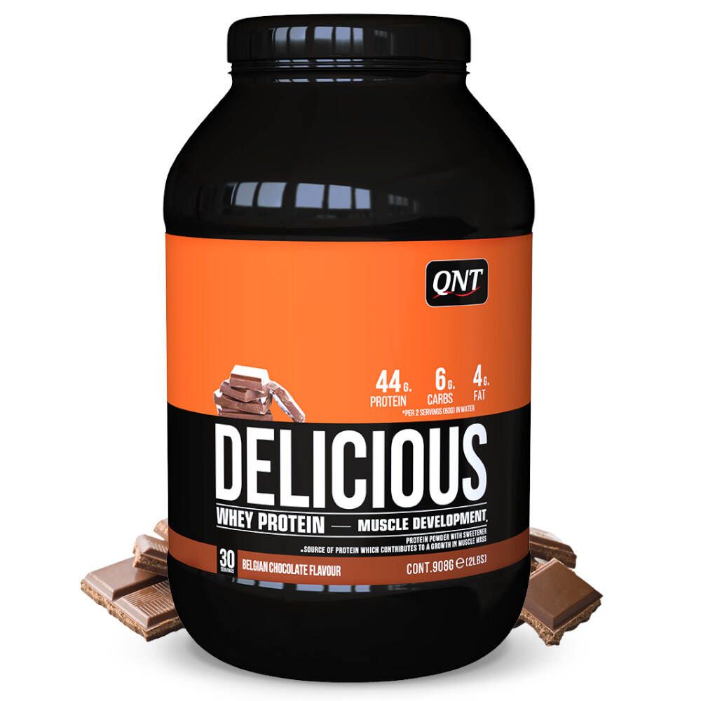 QNT Delicious Whey Belgische Schokolade