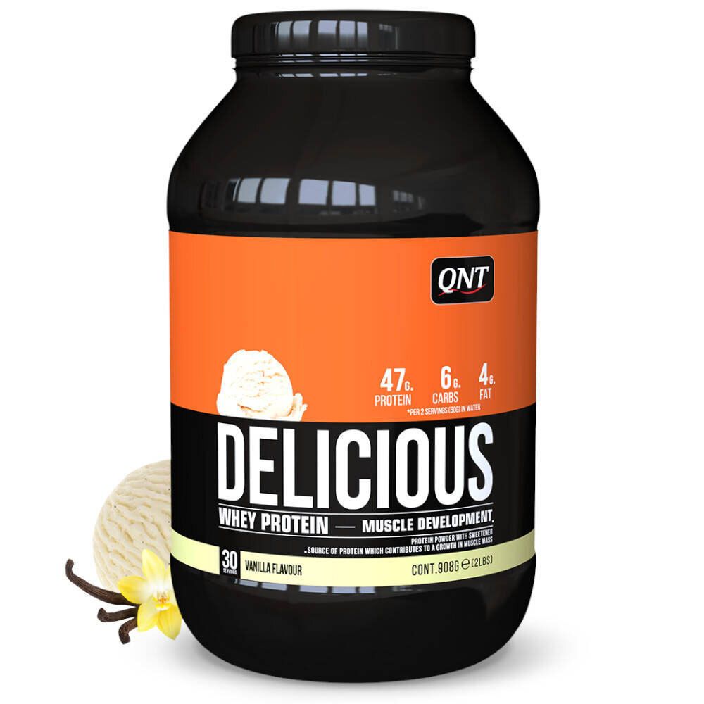 QNT Delicious Whey Protein Poudre vanille