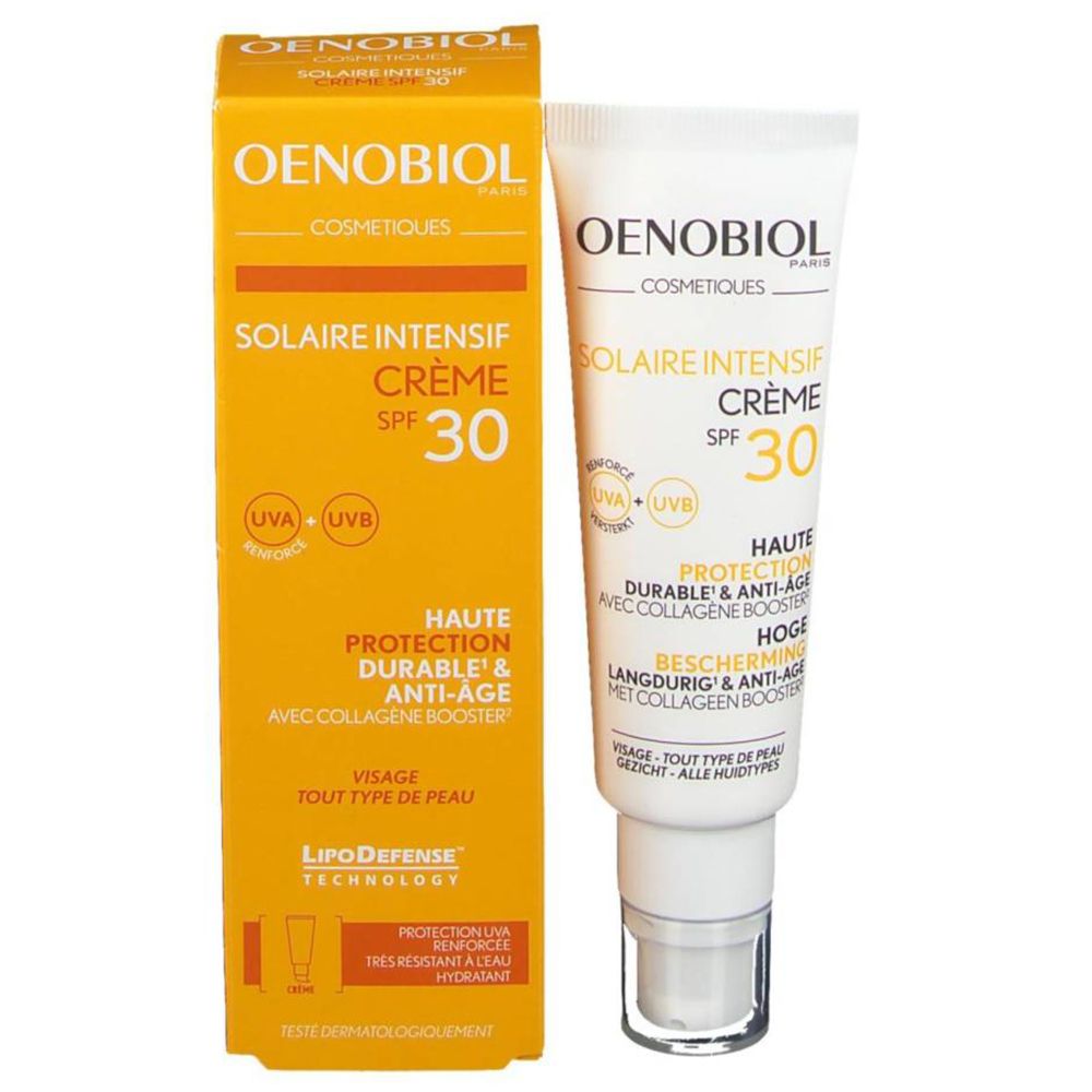 OENOBIOL Solaire Intensif Creme LSF 30+